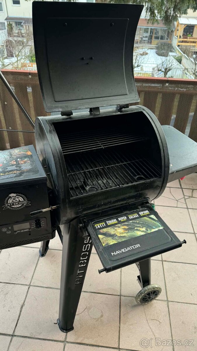 PitBoss 550,el.peletový grill - 5