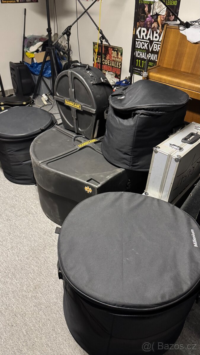 Ludwig CENTENNIAL ZET SET - 26” 14” 16” 18” + snare LM 402 - 5