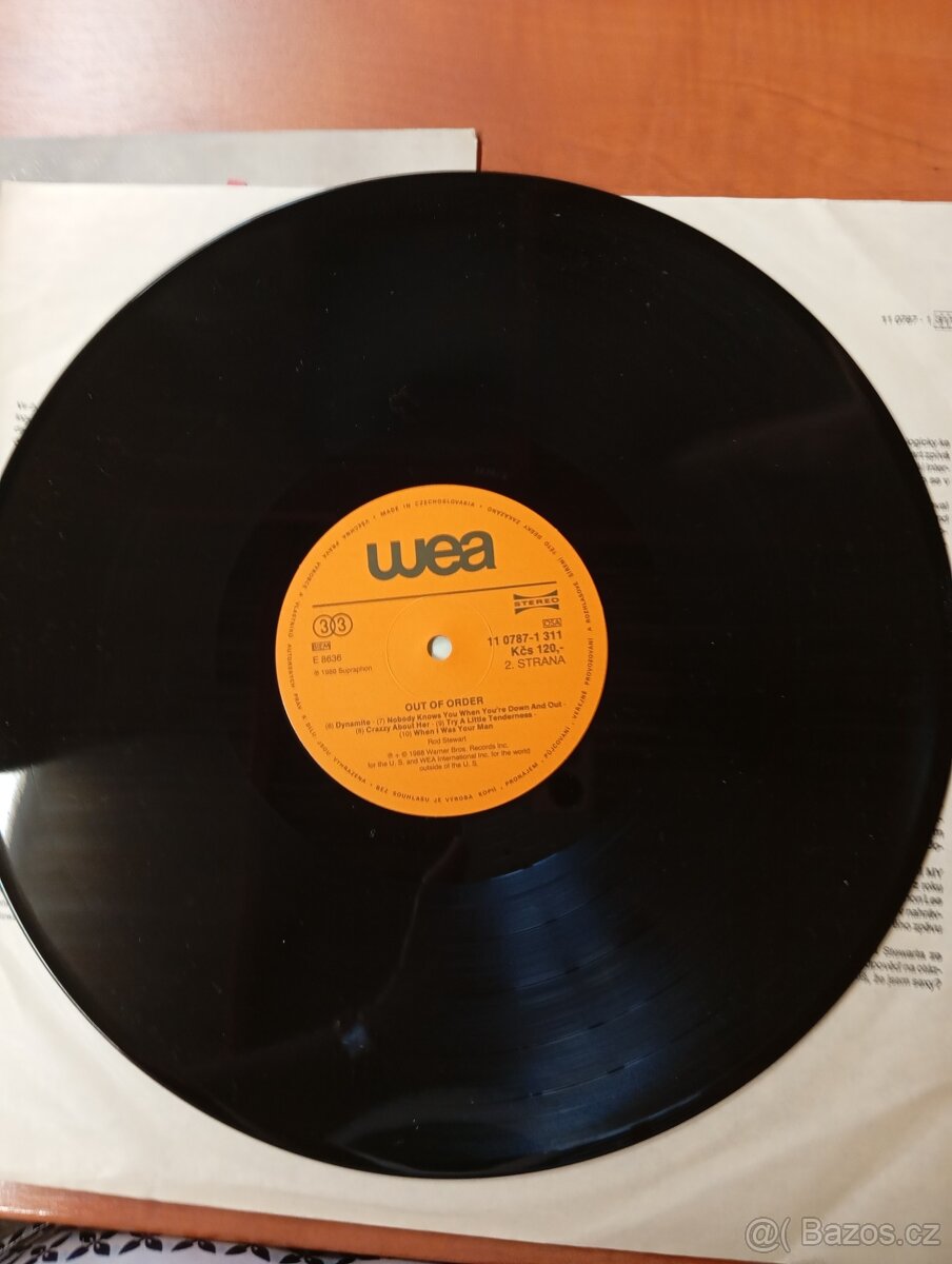 LP Out of order Rod Stewart - 5