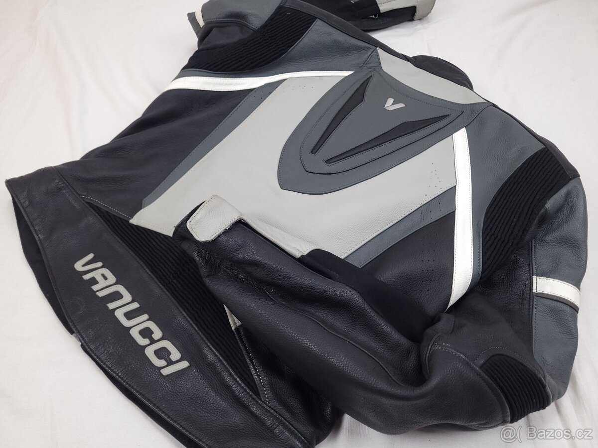 Vanucci VSJ Titan pánska kožená moto kombinéza L 52 - 5
