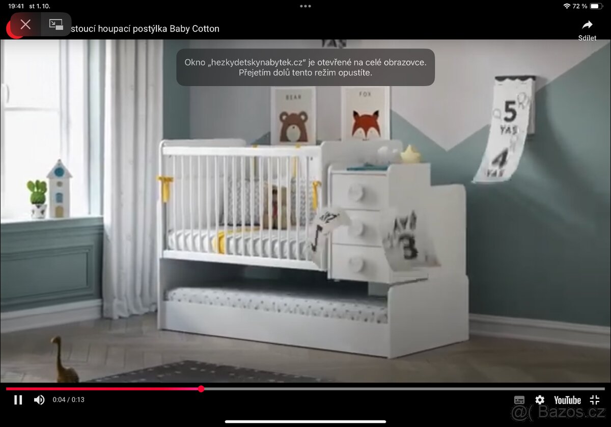 Rostoucí postýlka Čilek - 5