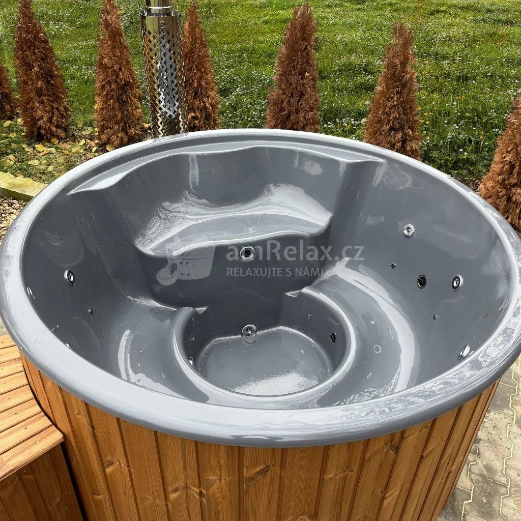 Koupací sud s hydromasážním a aeromasážním systémem - 5
