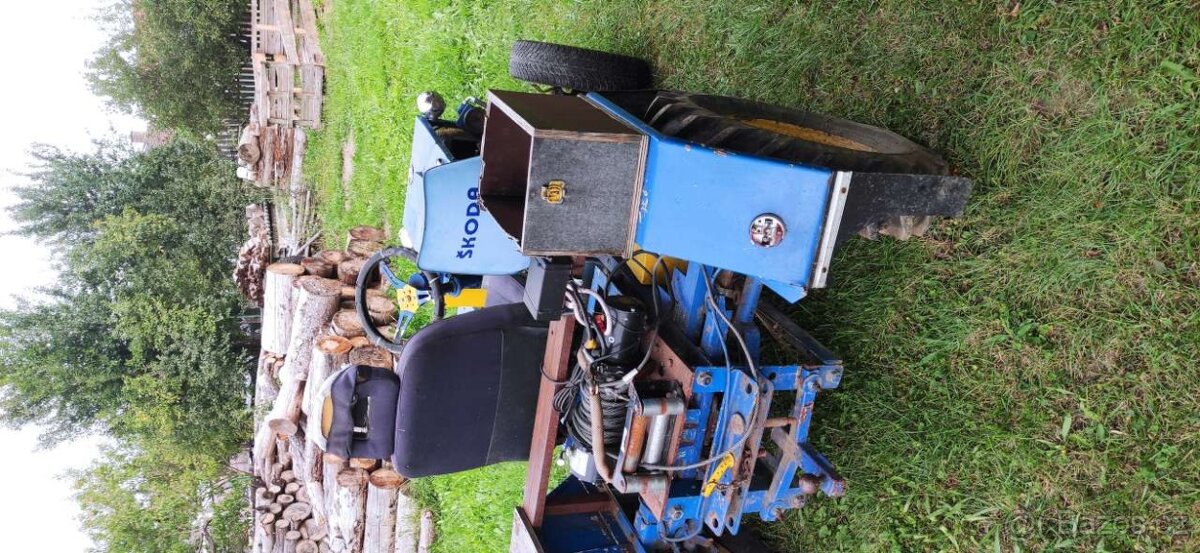 Traktor, malotraktor domácí výroby - 5