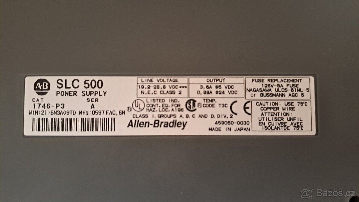 ALLEN-BRADLEY SLC 500, 7 slot rack - 5