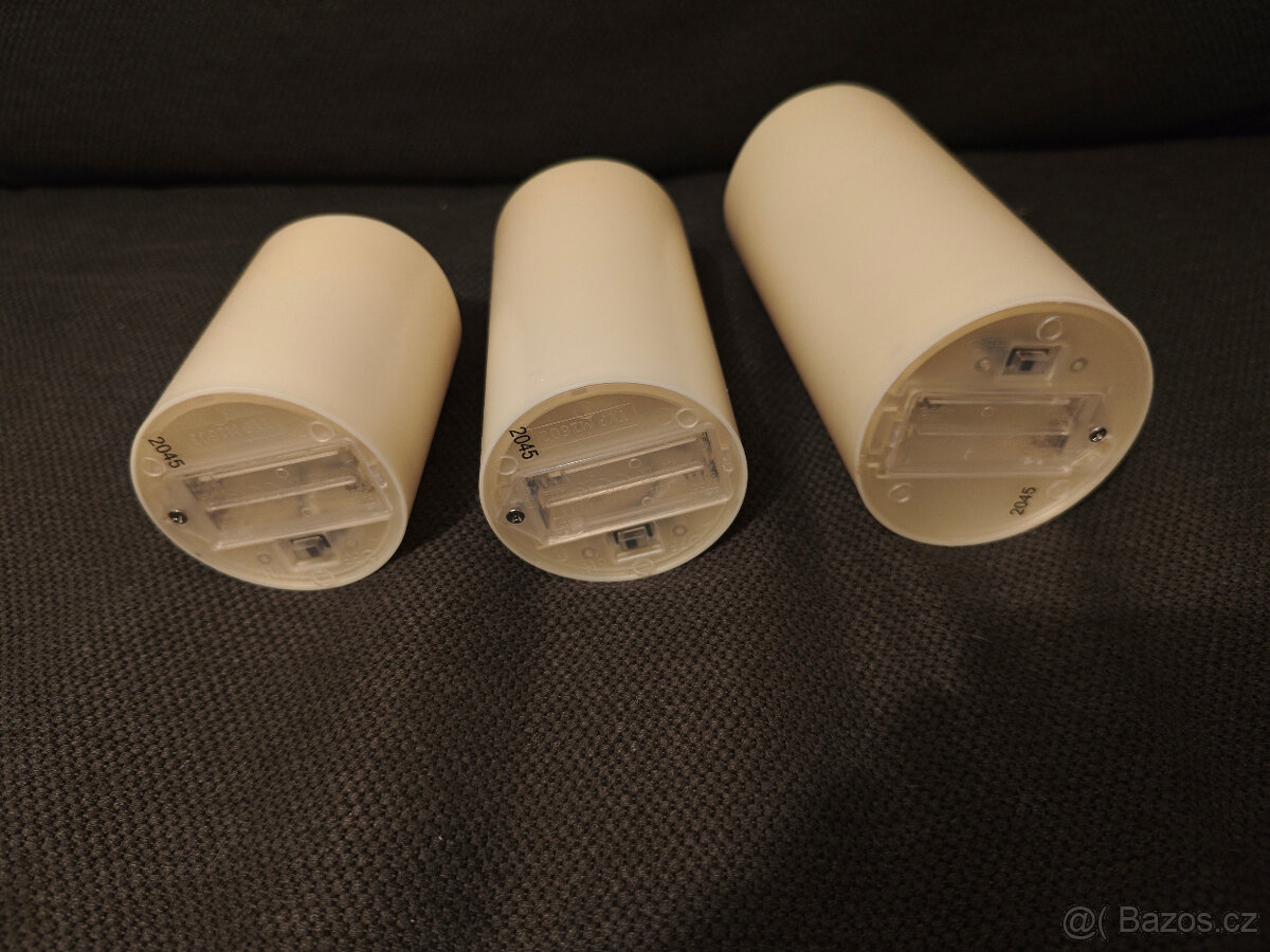 Sada 3 ks LED svíček IKEA - 5
