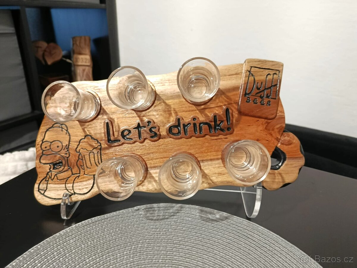 Originální dřevěné podnosy - 5