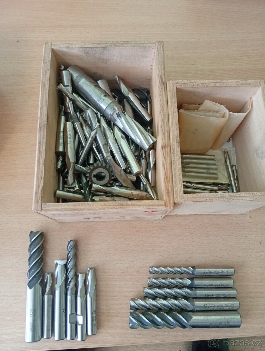 Stopkové frézky 6,8,10,12,22mm - 5