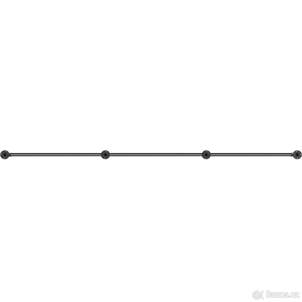 Industriální ocelové schodišťové zábradlí 270 cm - 5