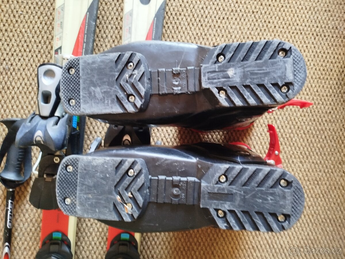 Dětské lyže Volki + hůlky a přeskáče - 5