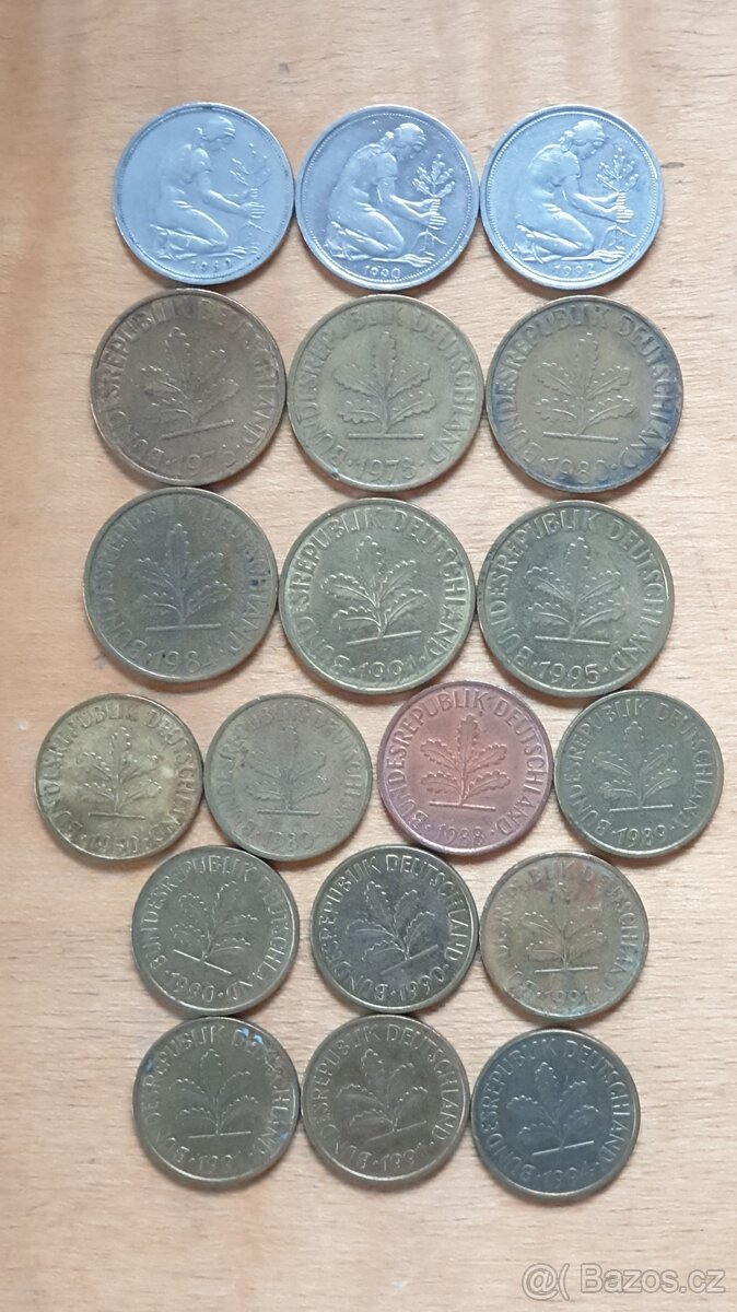 Mince Německo - SRN 60 ks. - 5