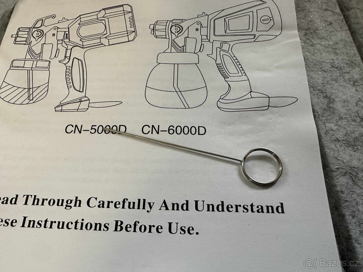 Elektrická stříkací pistole CN-5000 (443) - 5