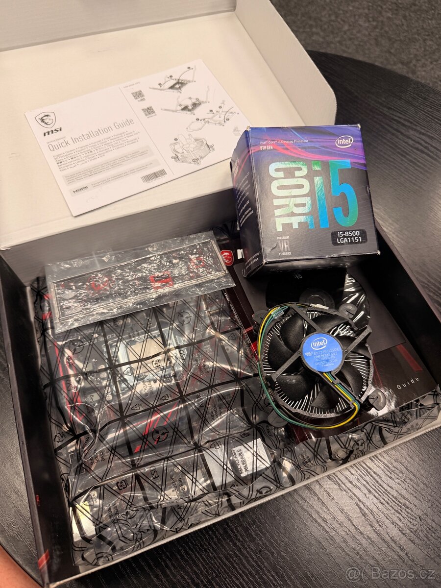 MSI B360 GAMING PLUS + i5-8500 + box chladič - 5