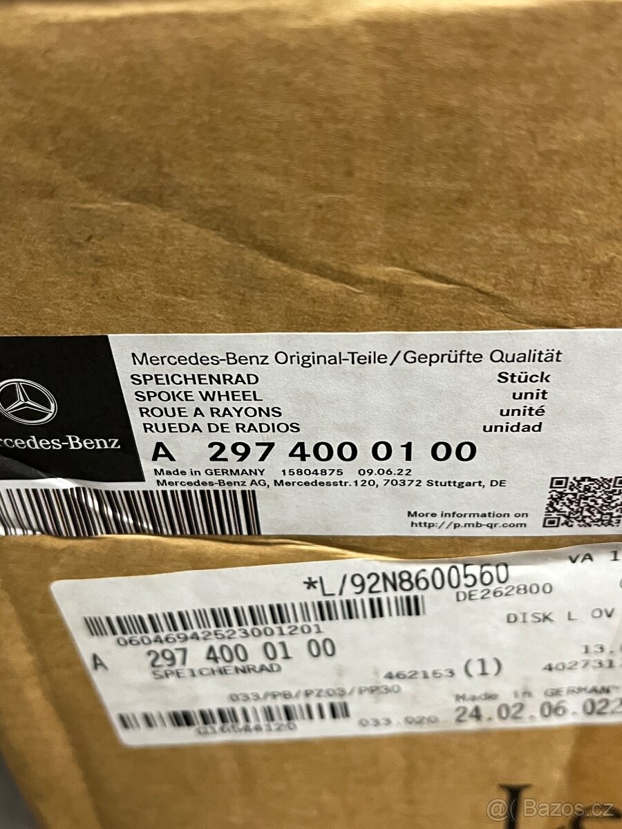 Novy disk na Mercedes EQS - 5