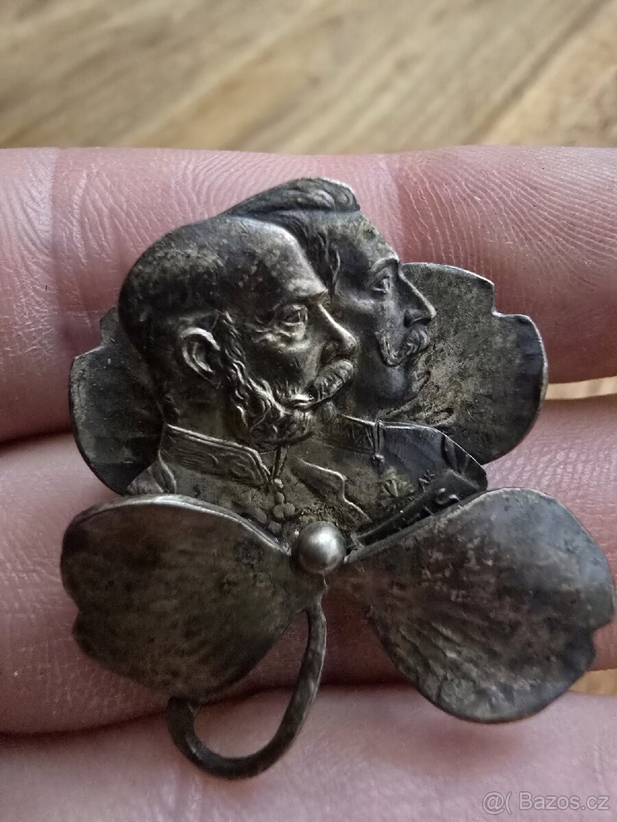 ČEPICOVÝ ODZNAK RAKOUSKO UHERSKO- FRANC JOSEF - 5