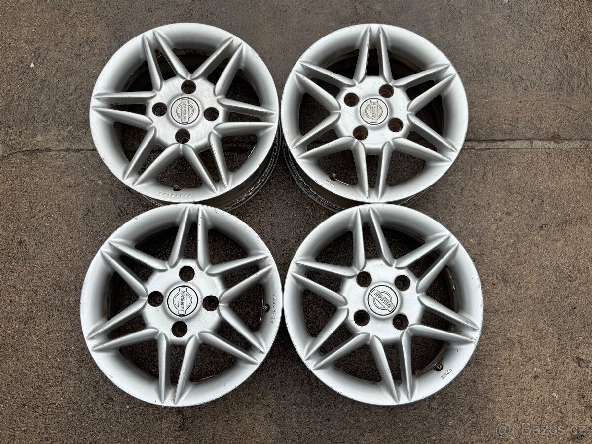 Origo Alu disky Nissan 15 4x114.3 Almera Primera NV200 - 5