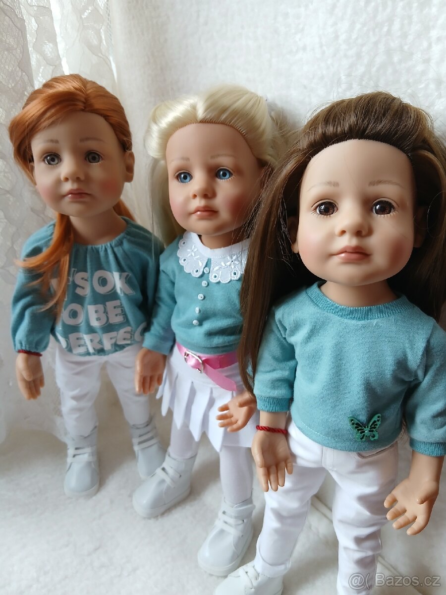 Oblečky pro panenky Gotz 36cm-halenky - 5