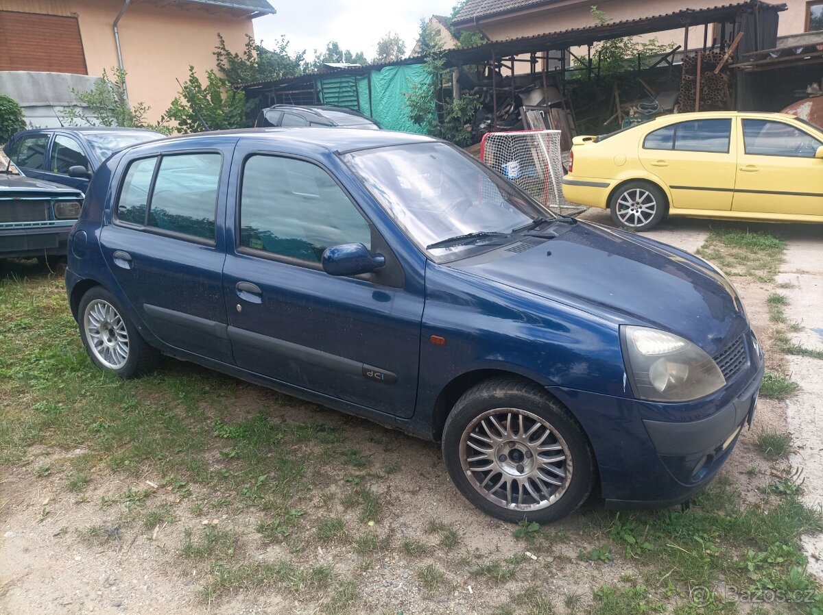 Renault Clio 1.5dci nová STK nepojízdný - 5