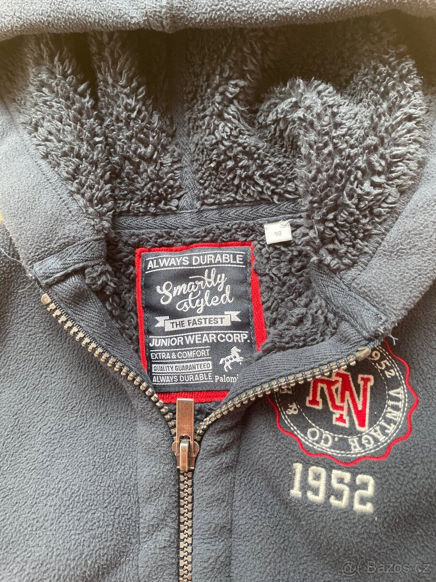 Fleecová bunda vel. 98 jako nová - 5