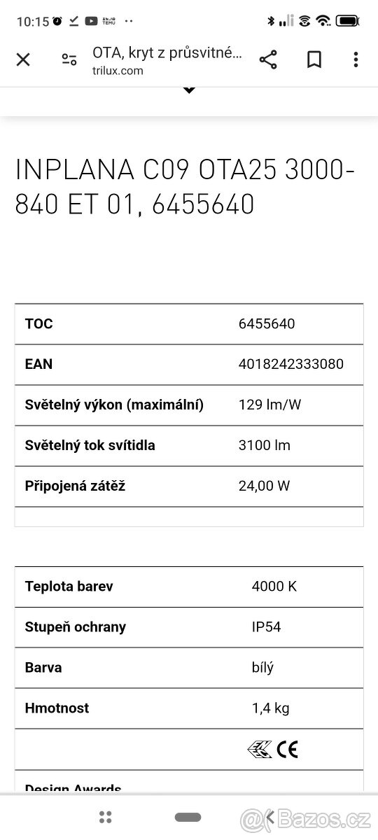 Světla Trilux prodám - 5