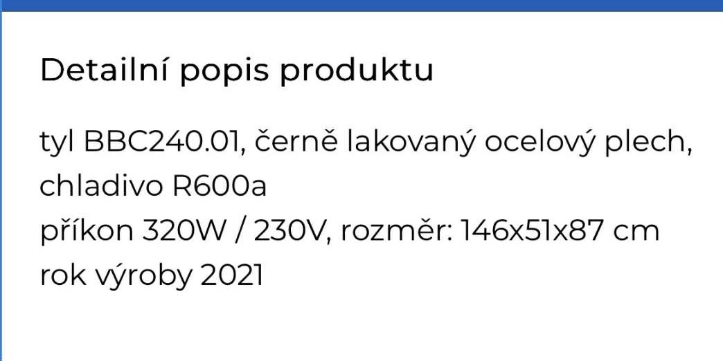 Prodám zánovní chladicí stul - 5