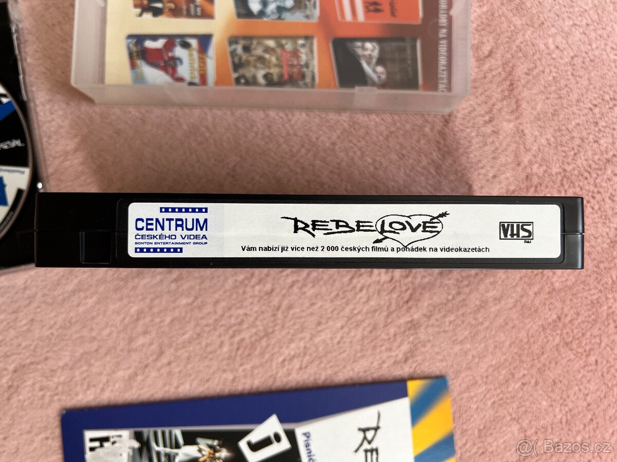 Rebelové - set - VHS, DVD, CD, MC - 5