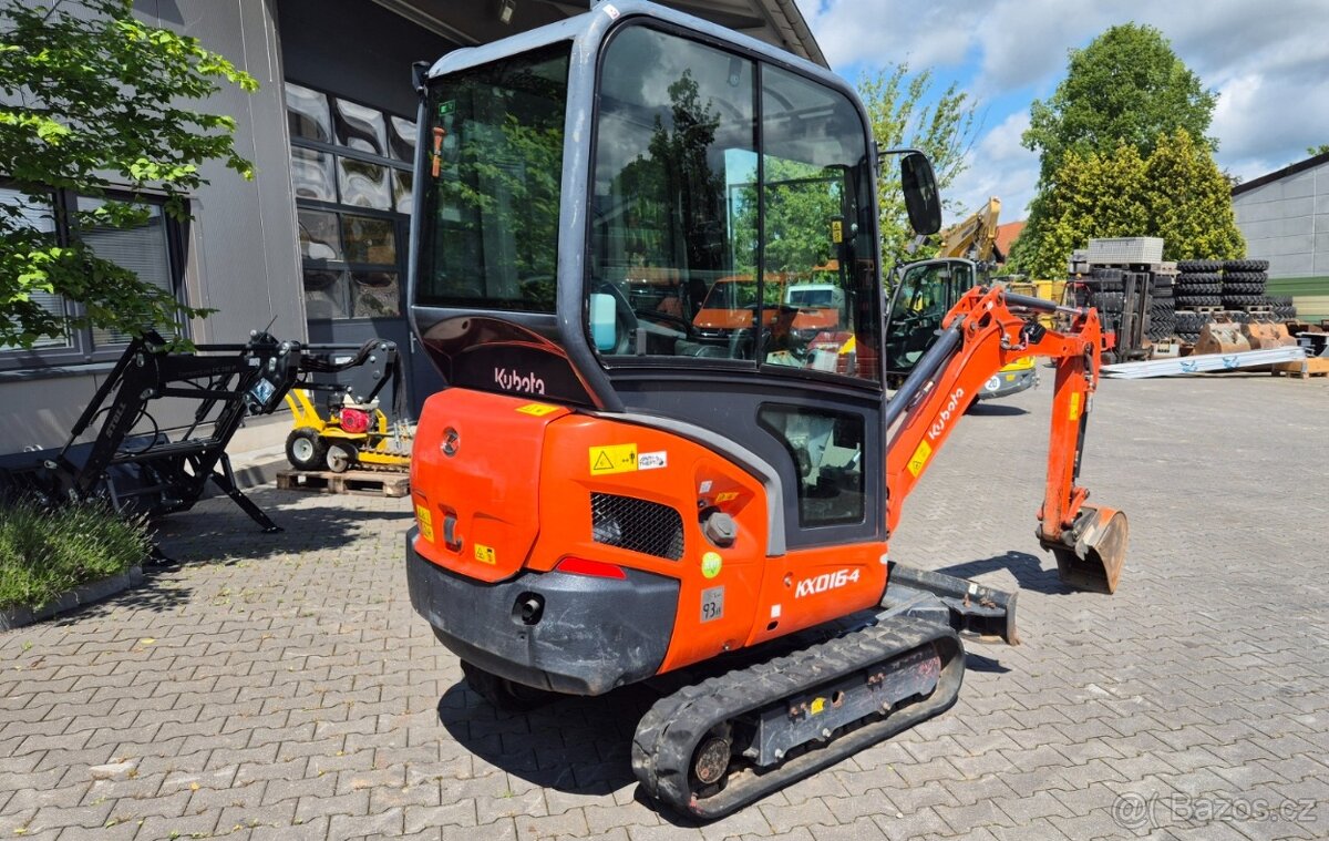 Prodám minibagr Kubota KX 16 -4 - 5