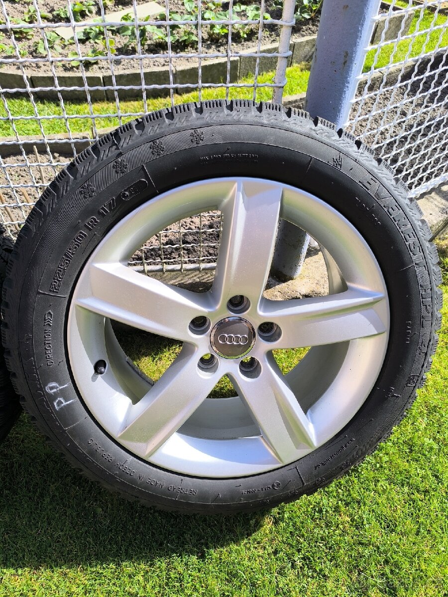 Prodám ALU kola Audi r17 - 5
