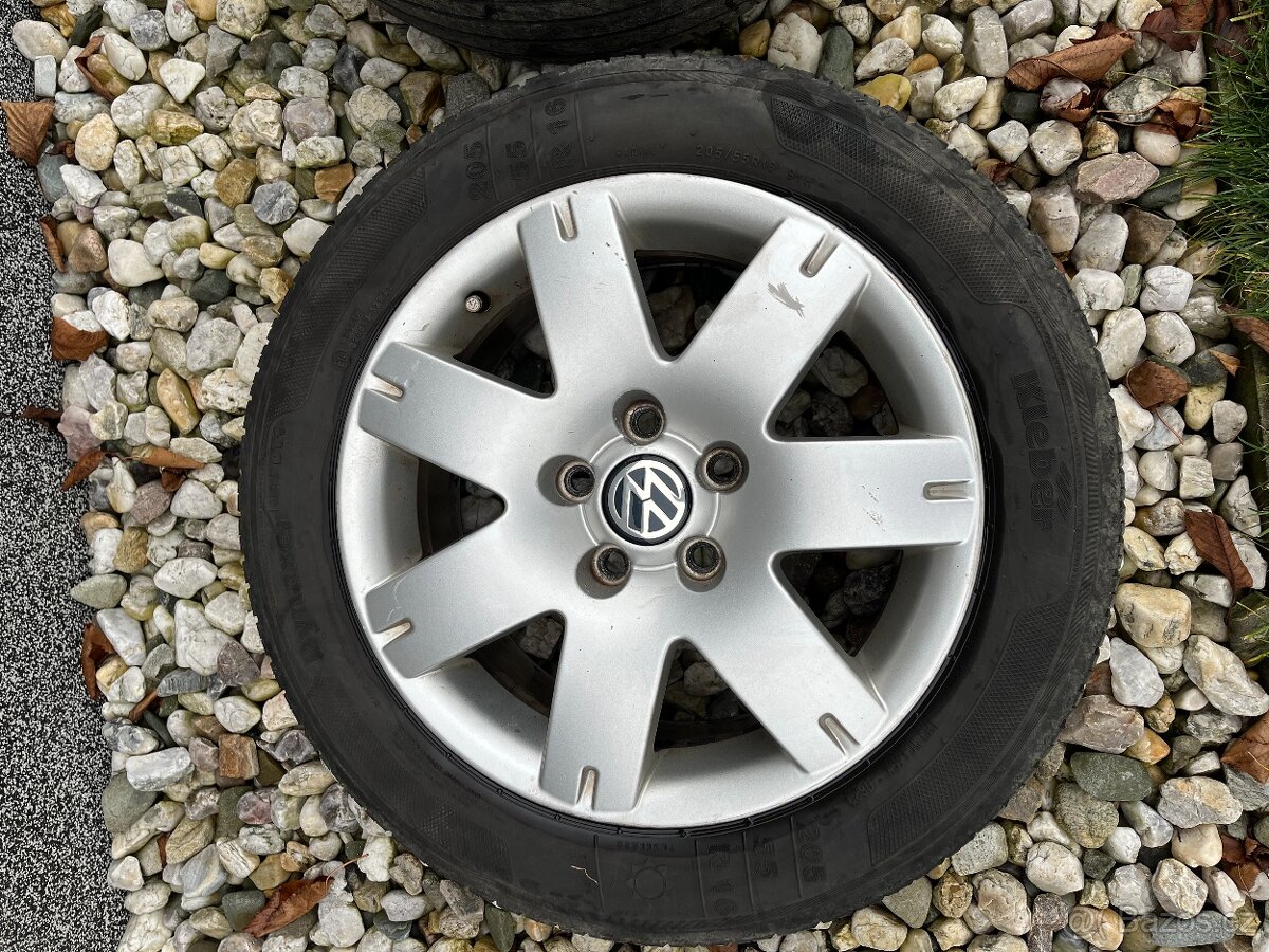 PRODÁM ALU KOLA VW + LETNÍ PNEU - 5