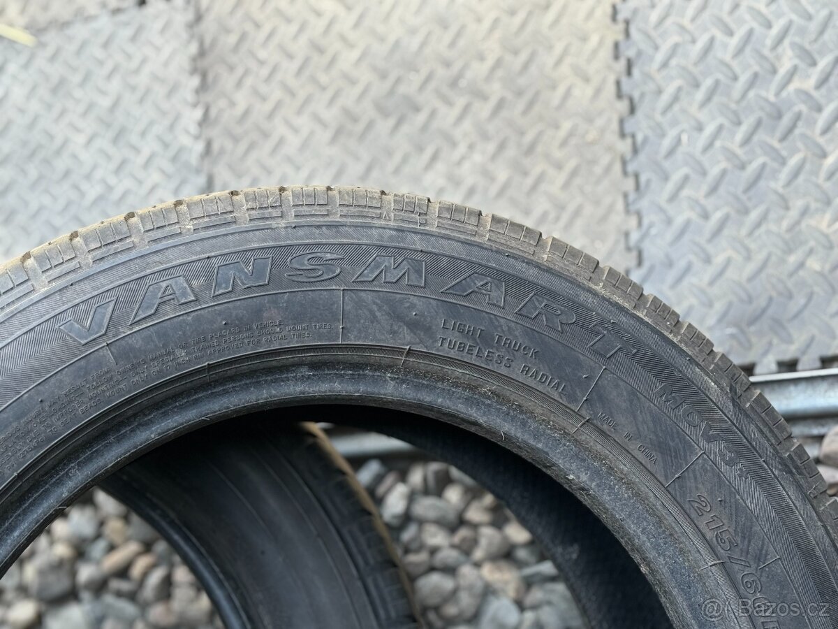 215/60/17C - Maxxis letní pár pneu - 5