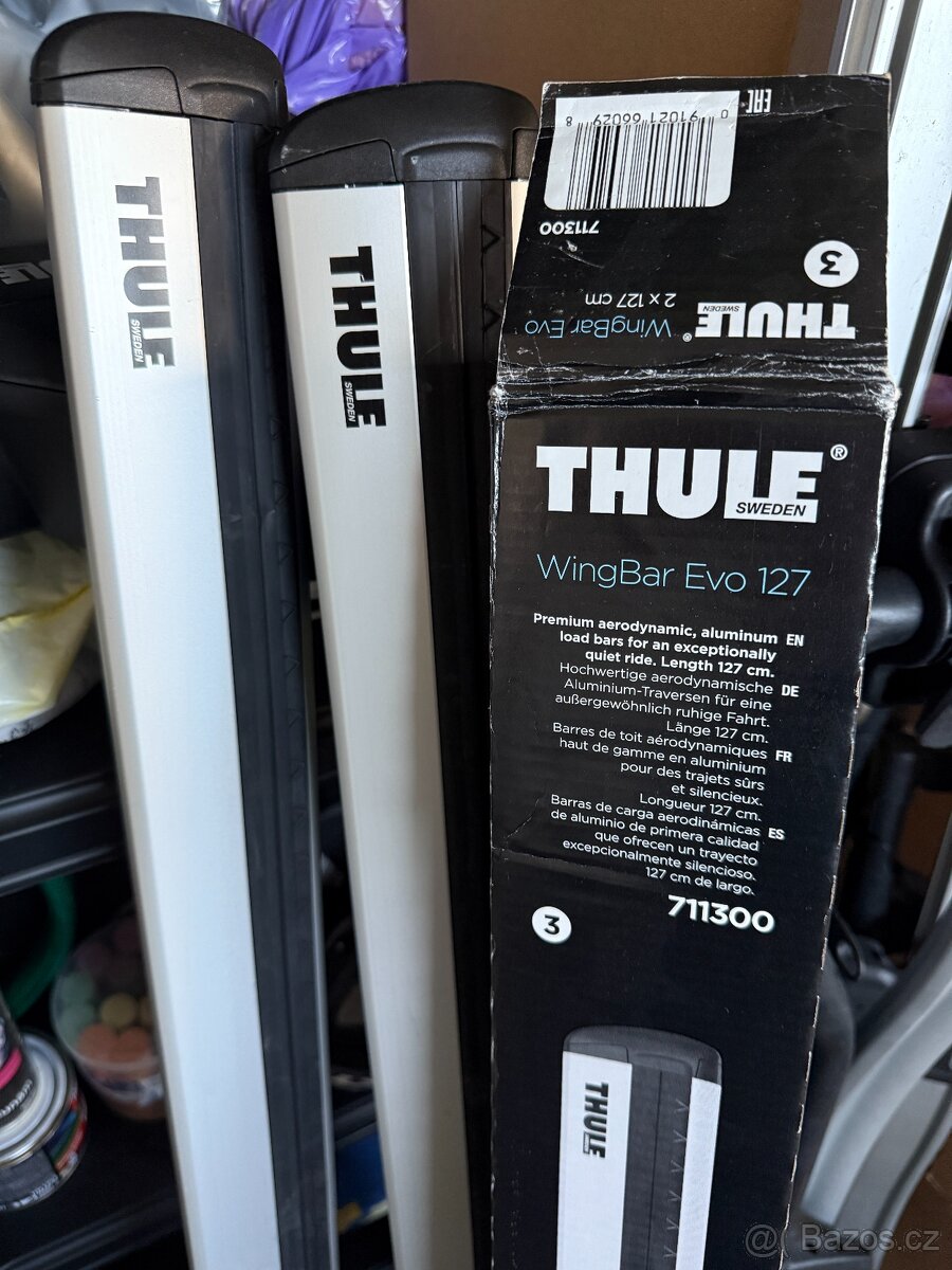 THULE WingBar EVO 7113 + patky 7105 + kit 145337 - 5