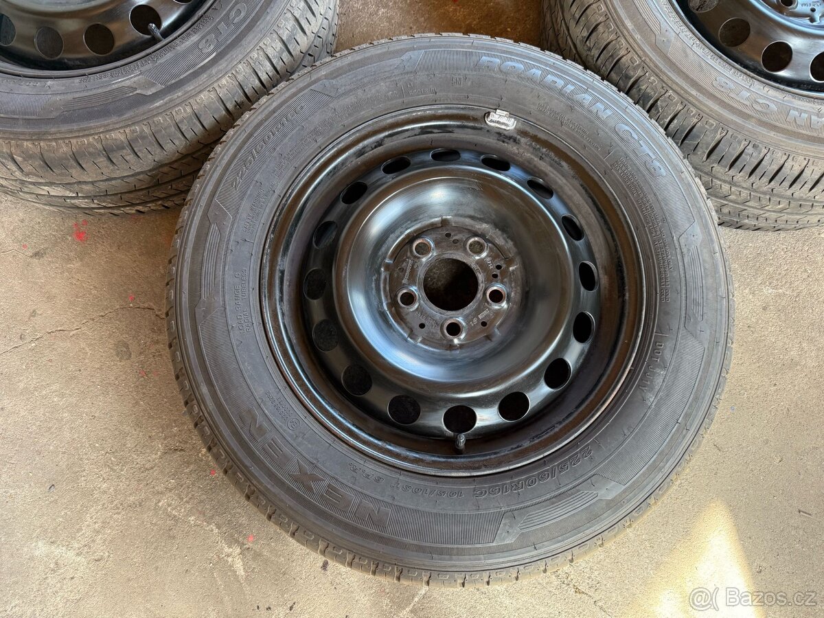 Originální plechové disky Mercedes-Benz Vito 5x112 R16 - 5
