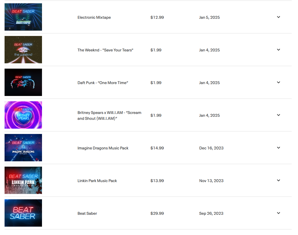 VR Oculus Quest 2 256 GB + hra Beat Saber - 5