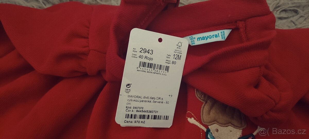 Dívčí šaty MAYORAL - Panenka vel. 80 - 5