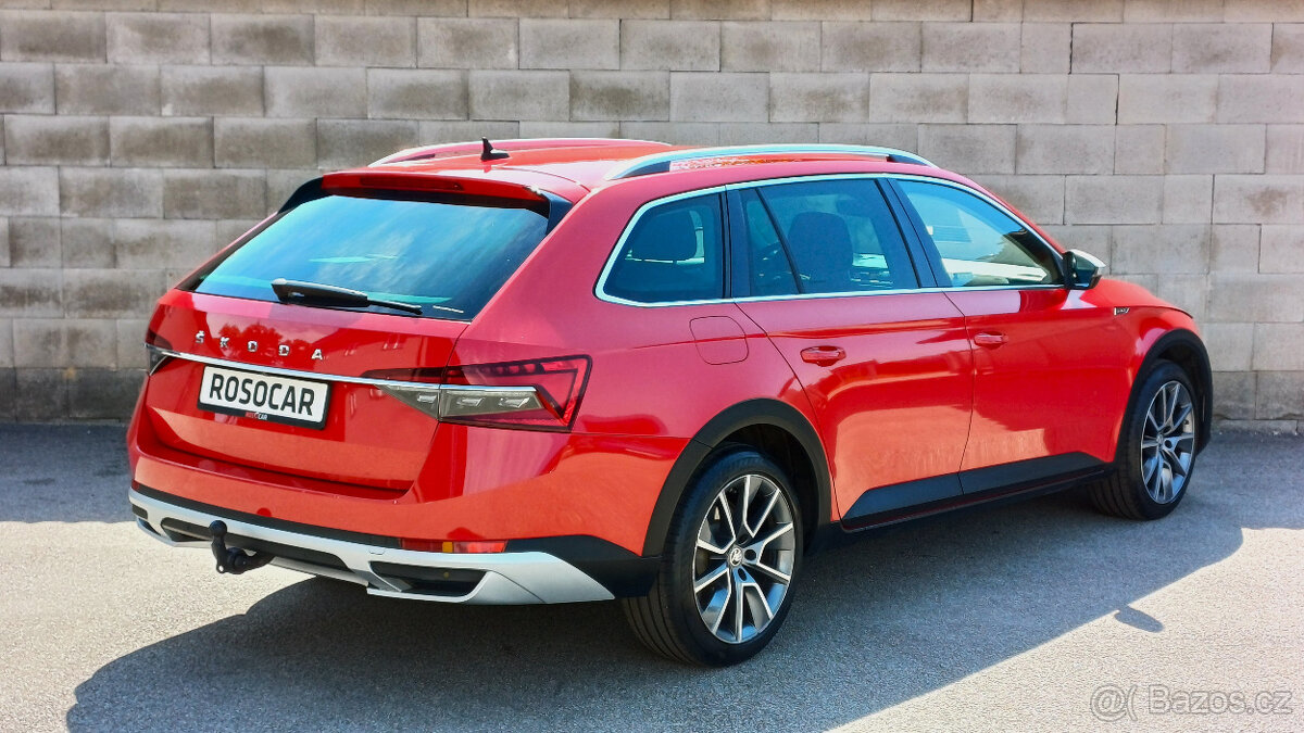 Superb combi 2.0TDI 4x4 140kW SCOUT-1maj-koup.ČR-NEHAV-DPH- - 5