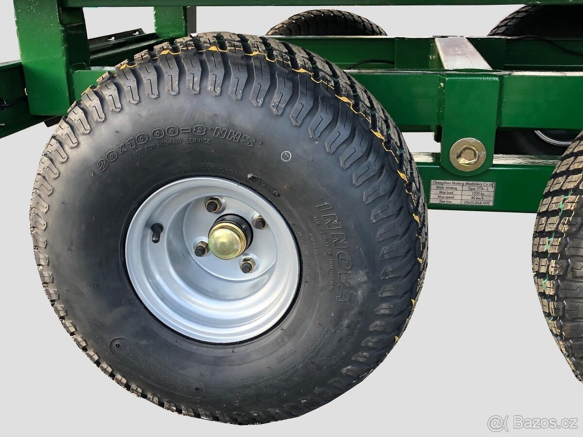 Traktorový návěs TTT 1500 - SPZ vlek - 5
