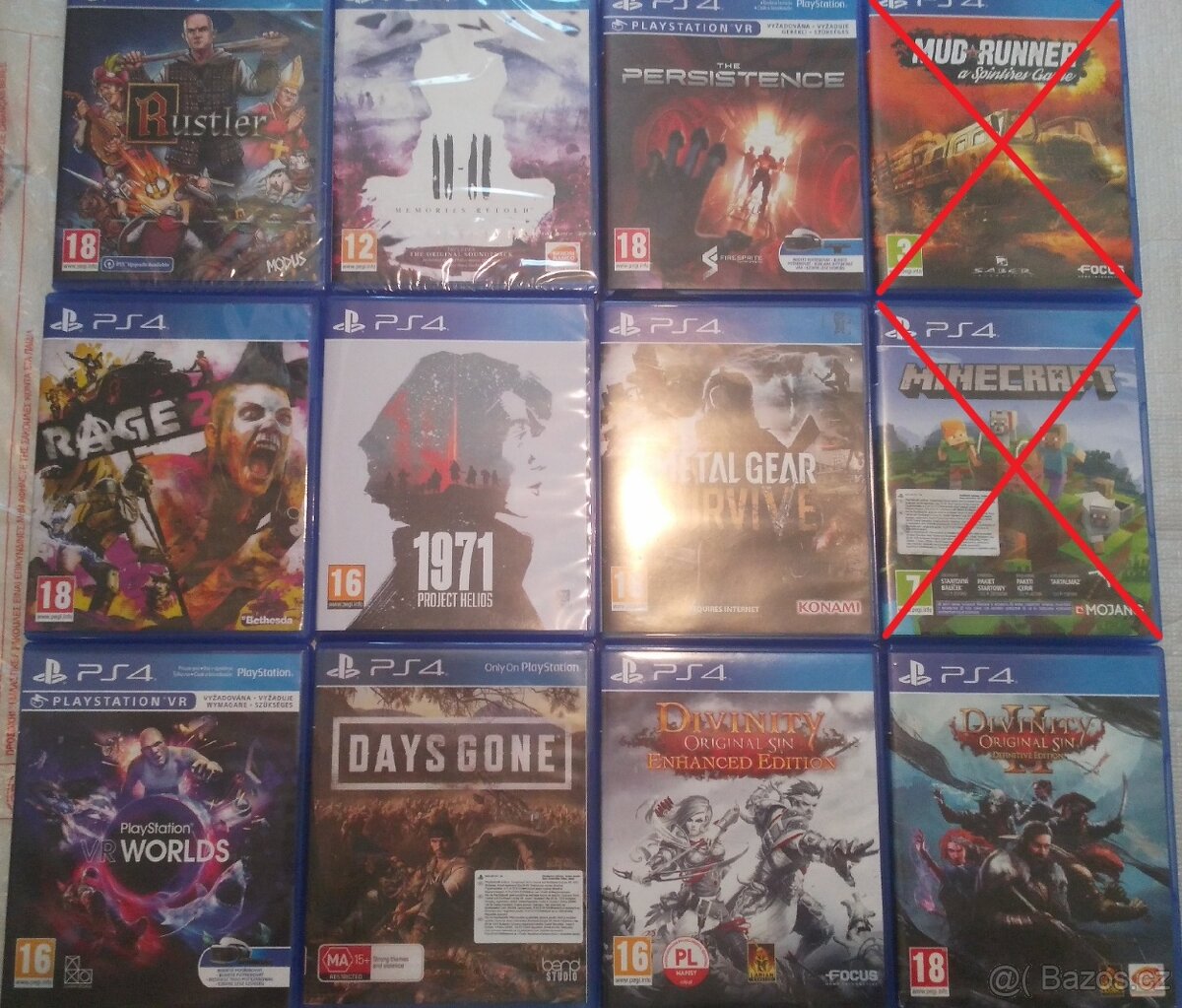 Hry pro Playstation 4. PS4 / PS5 hry viz seznam. Brno, pošta - 5