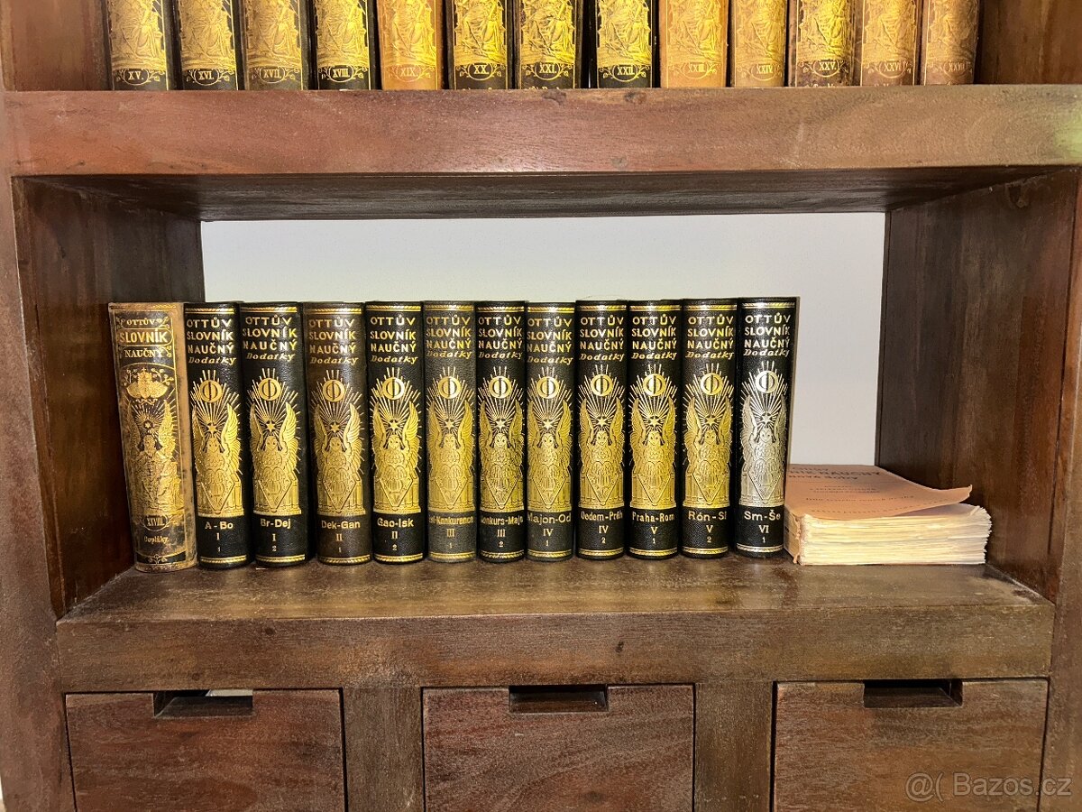 Ottův slovník naučný 1888 až 1909 včetně dodatků - 5