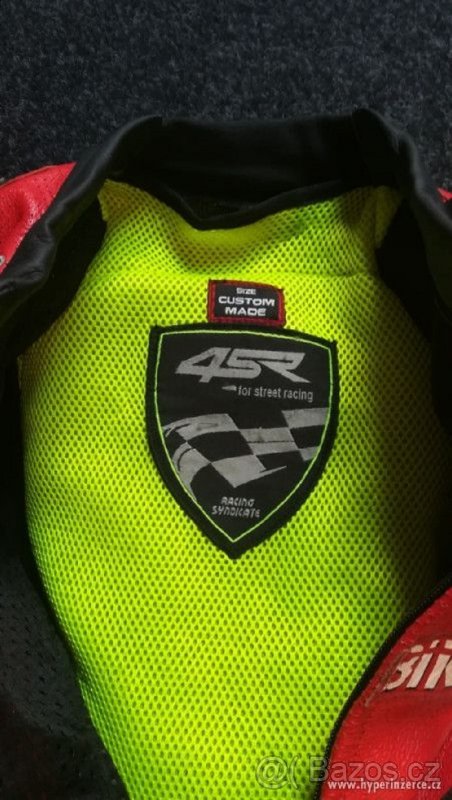 NOVÁ jednodílná kožená kombinéza 4SR - 5