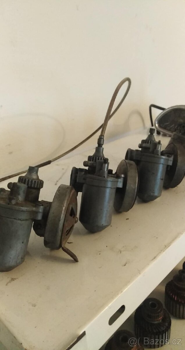 Jawa Pařízek,, válec z karburátorem, - 5