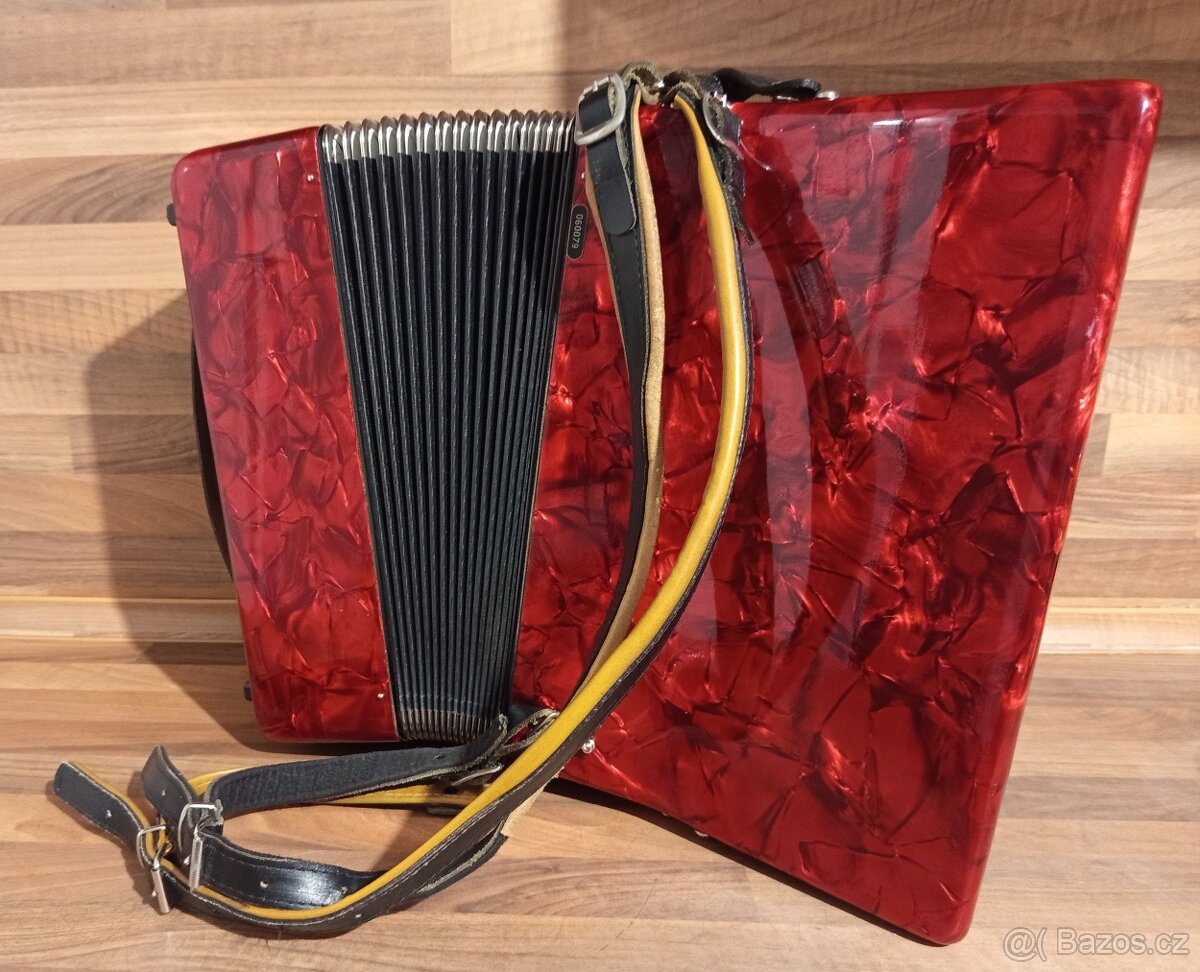 Akordeon (harmonika, heligonka) Weltmeister - 5