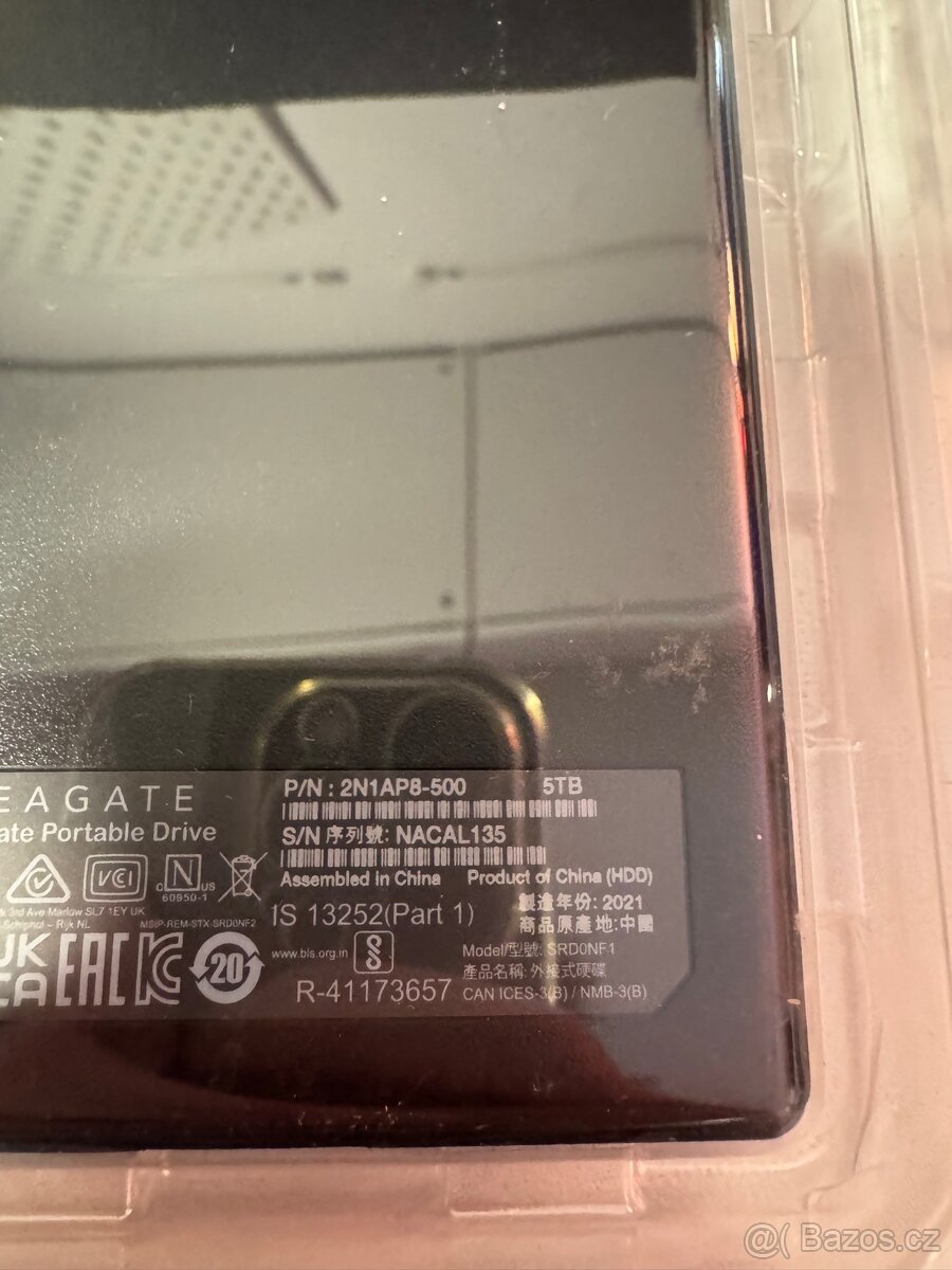 Externí disk Seagate Portable Drive 5TB (USB 3.0) - 5