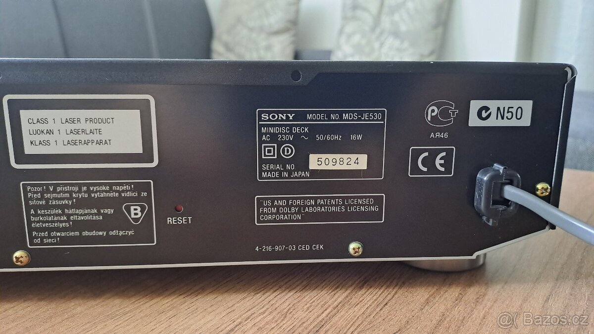 Sony MiniDisc MDS-JE530 - 5