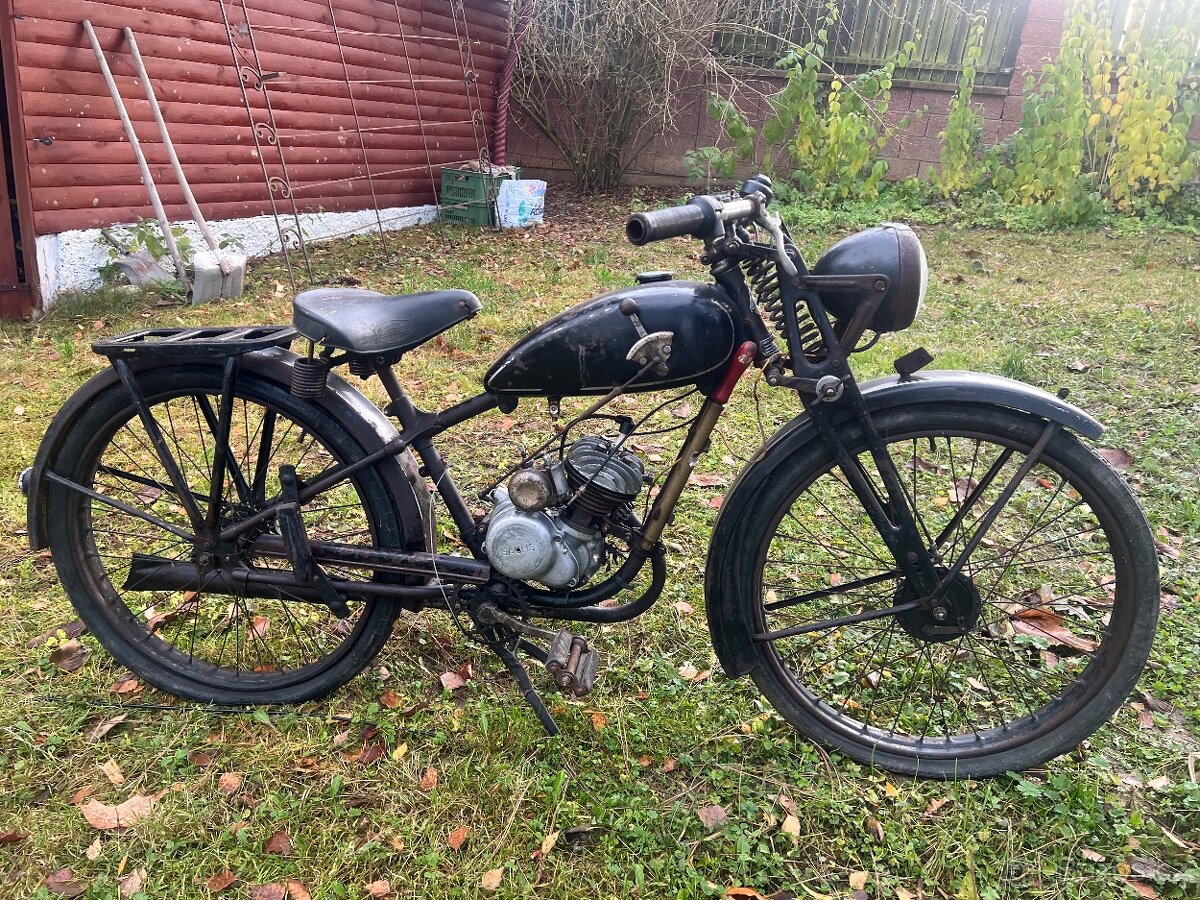 Motorka veterán Sachs - 5