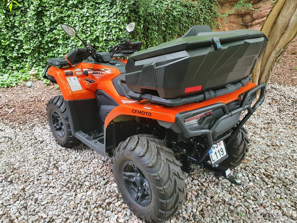 CFMOTO Gladiator X520-A EPS long, Velká výbava, Zánovní