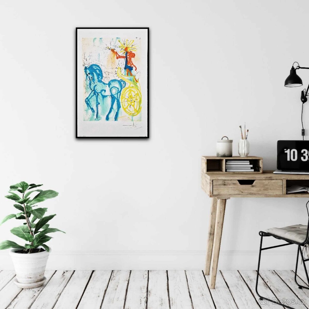 SALVADOR DALI - Le Cheval de Triomp (Certifikát)  litografia - 5