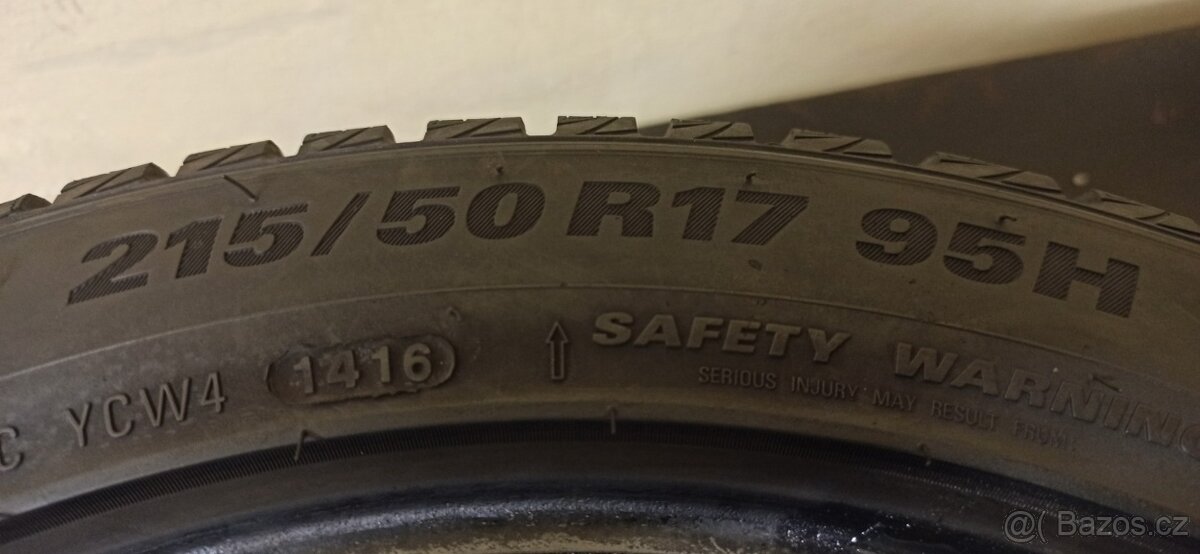 Kumho WinterCraft WP51 215/50 R17 95H 5,5 - 6,5 mm - 5