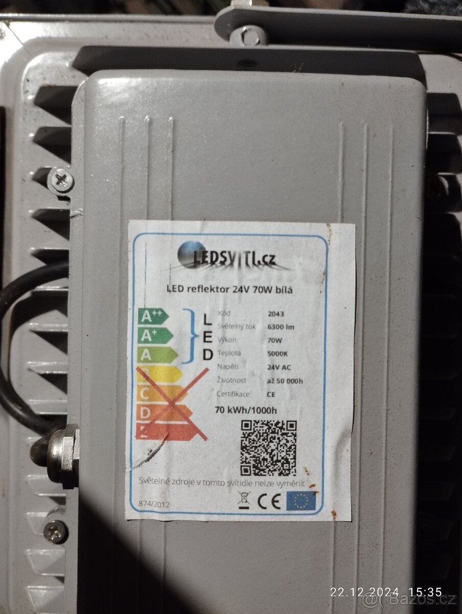 LED reflektor 24V 70W - 5