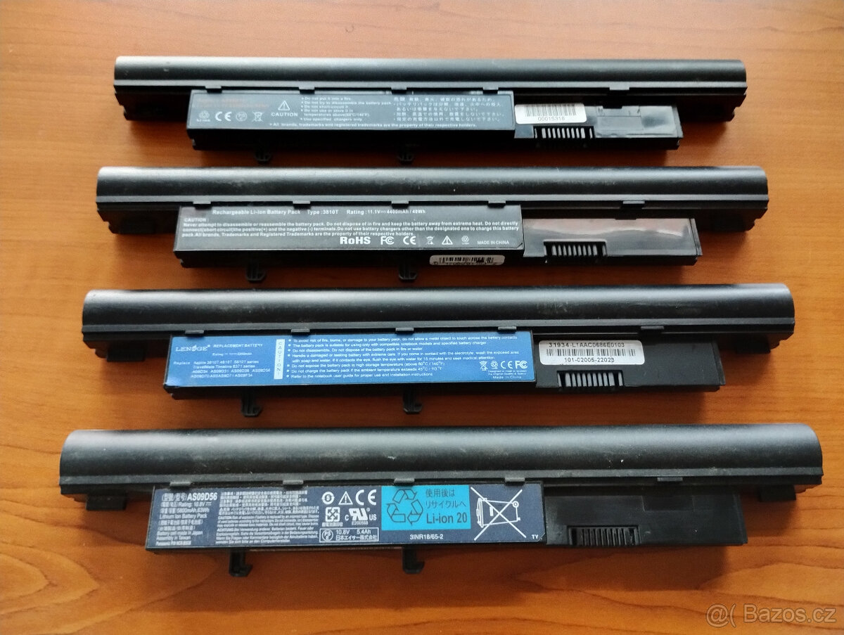 baterie AS09D56 pro notebooky Acer Aspire a TravelMate (3h) - 5