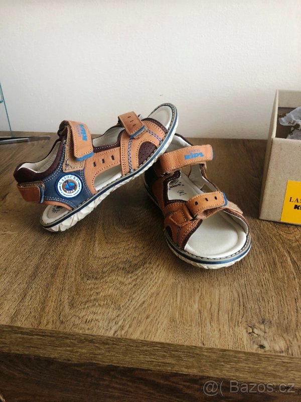 Dětské kožené sandály nové vel.29 - 5