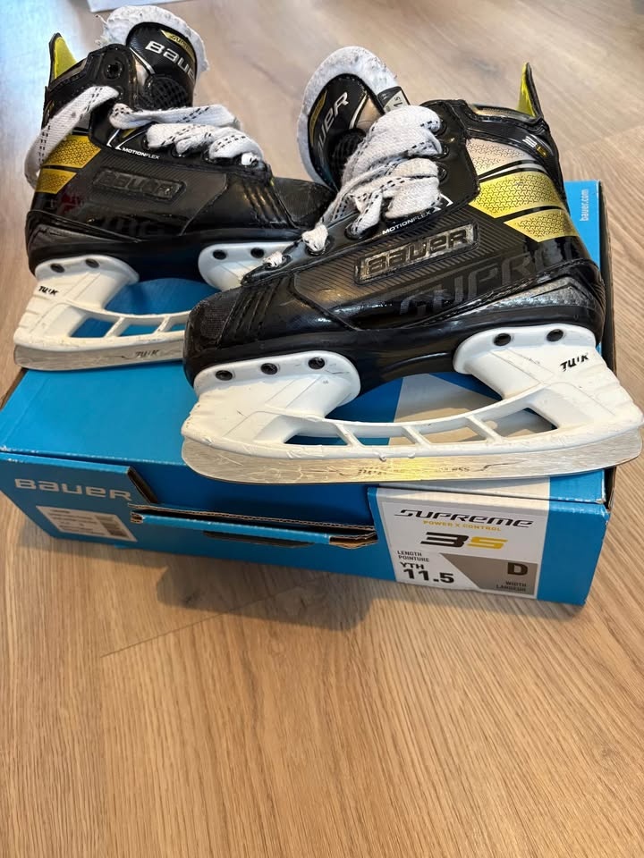 Dětské hokejové brusle - Bauer supreme 3S skate YTH B - 5